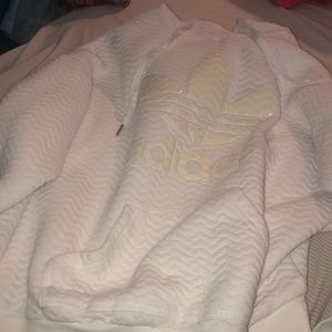 Brand new white adidas hoodie